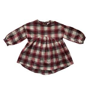 NWT Zara Plaid Flannel Dress Size 3-4y